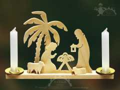 Kerzenhalter zum Basteln, Geburt Christi,